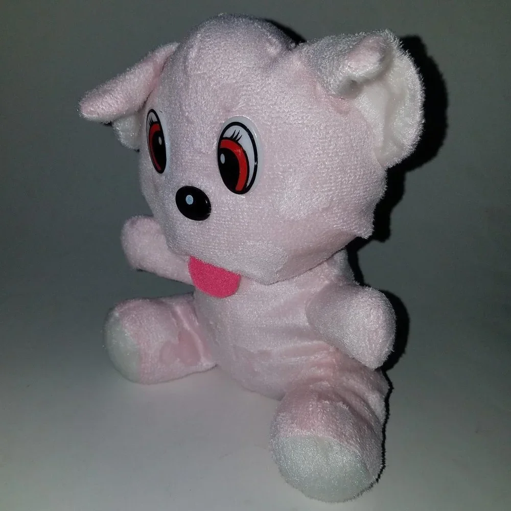 Pink Puppy Dog Plush 7.5